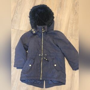 H&m Jacket Size 4-5T Dark Blue